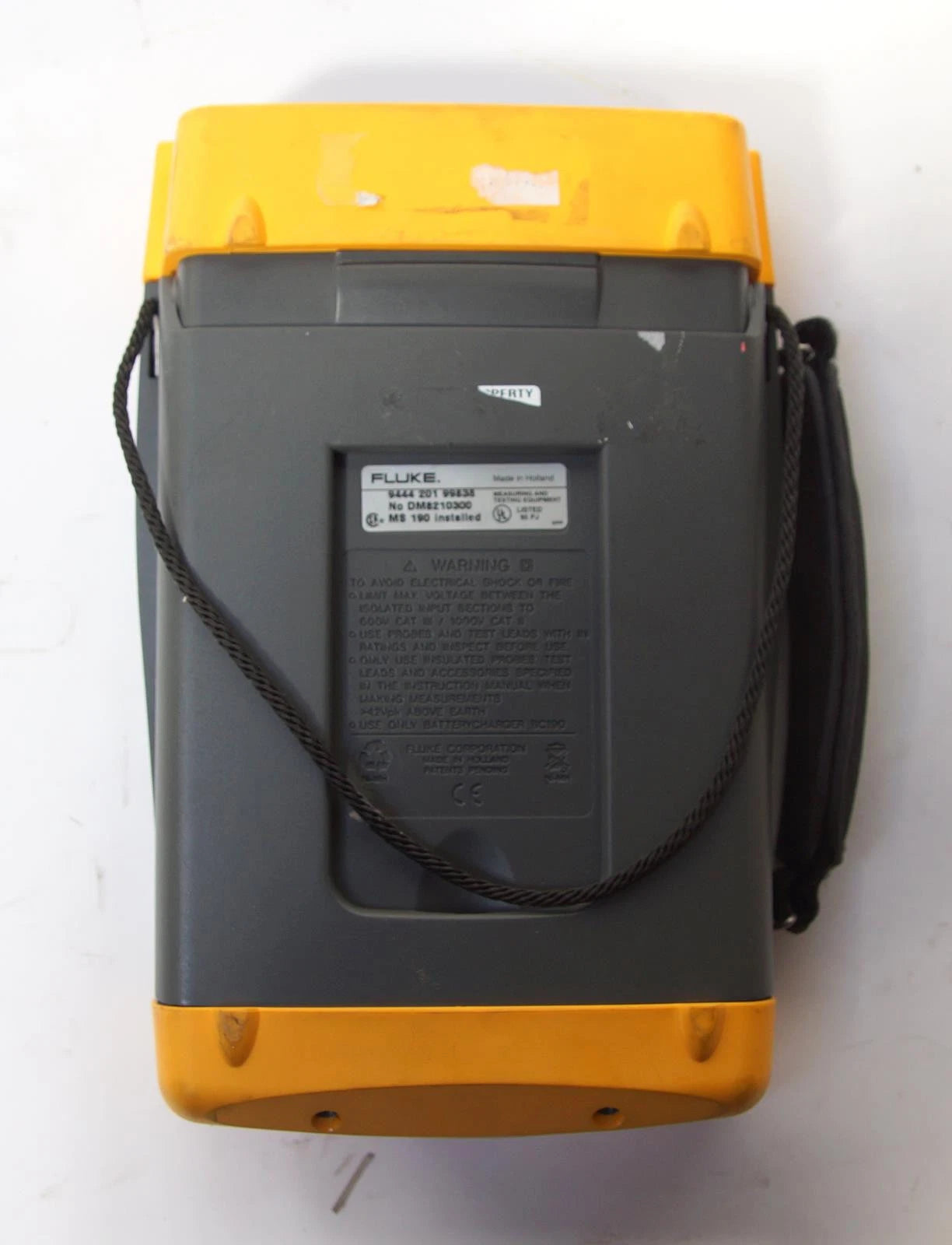 Fluke 199 200 MHz 2.5 GS/s Digital Oscilloscope Scopemeter Multimeter AS-IS