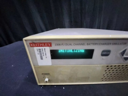 Keithley 2306-PJ: Dual Channel Battery/Charger Simulator, As-Is (6753)