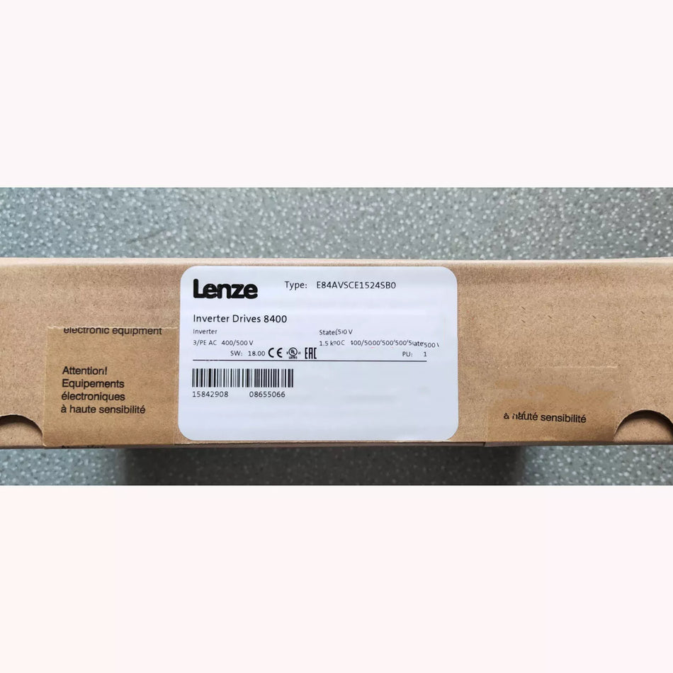Lenze E84AVSCE1524SB0 Inverter - 1PC New, Expedited Shipping
