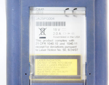 AFL Telecommunications / NOYES C840 QUAD Fiber Optic Certification Tester