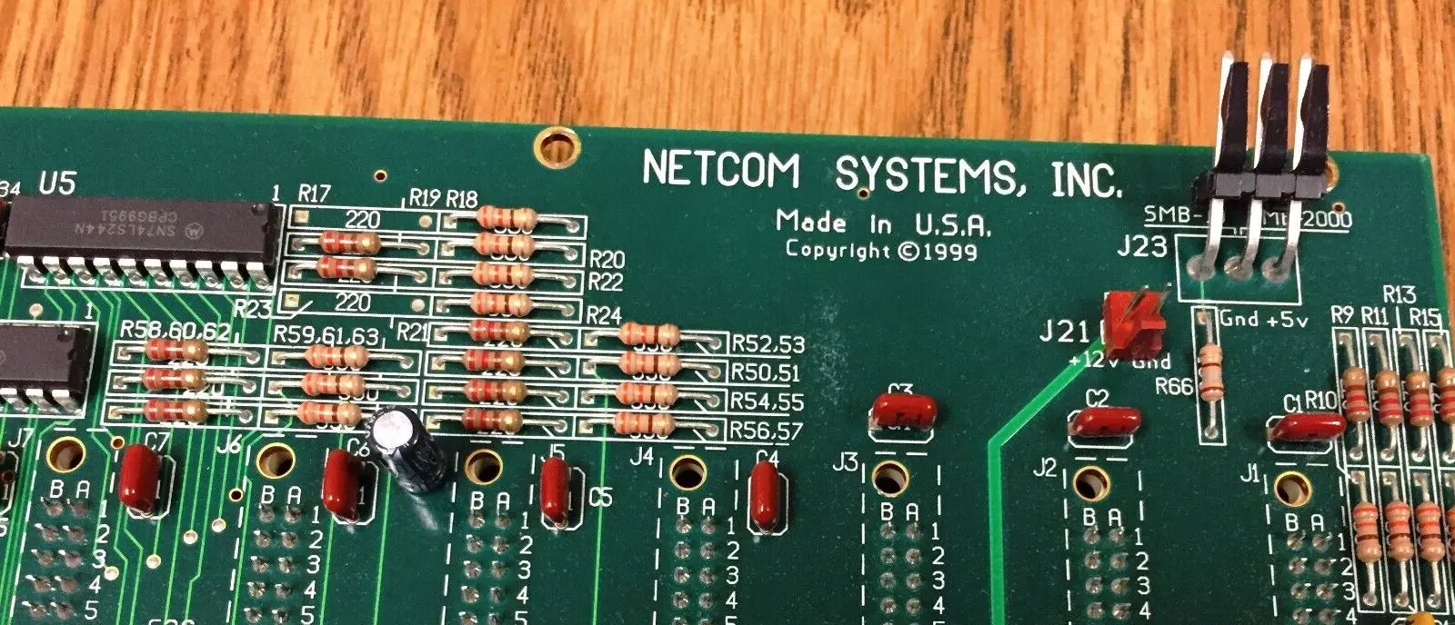 Netcom Systems 410-0004-021 Rev. D4 Backplane Board
