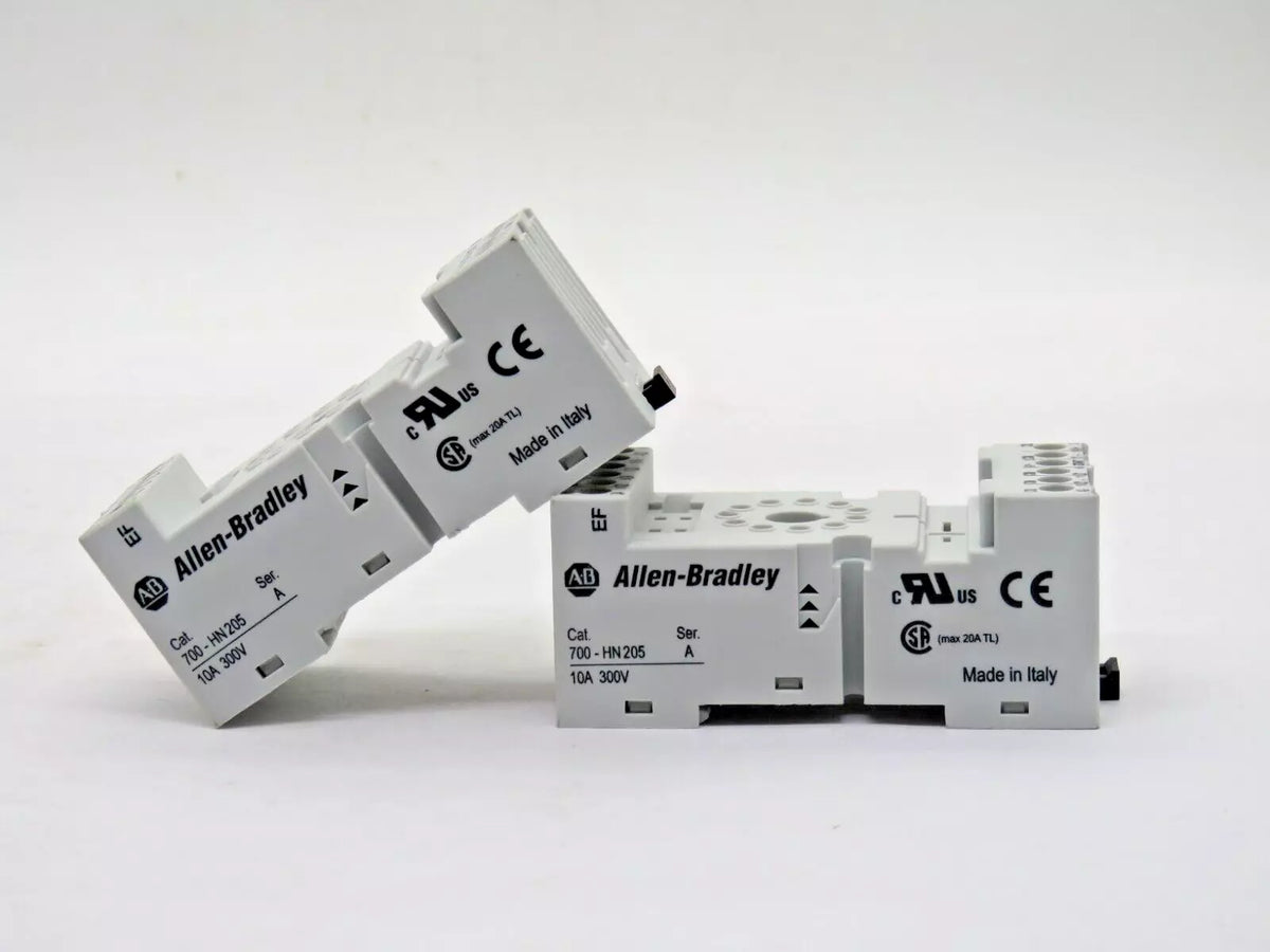2PCS Allen-Bradley 700-HN205 Relay Socket SER A - NEW OPENBOX