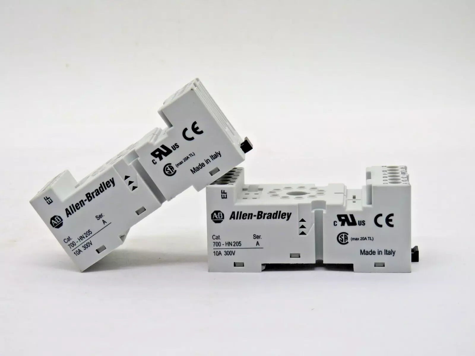 2PCS Allen-Bradley 700-HN205 Relay Socket SER A - NEW OPENBOX