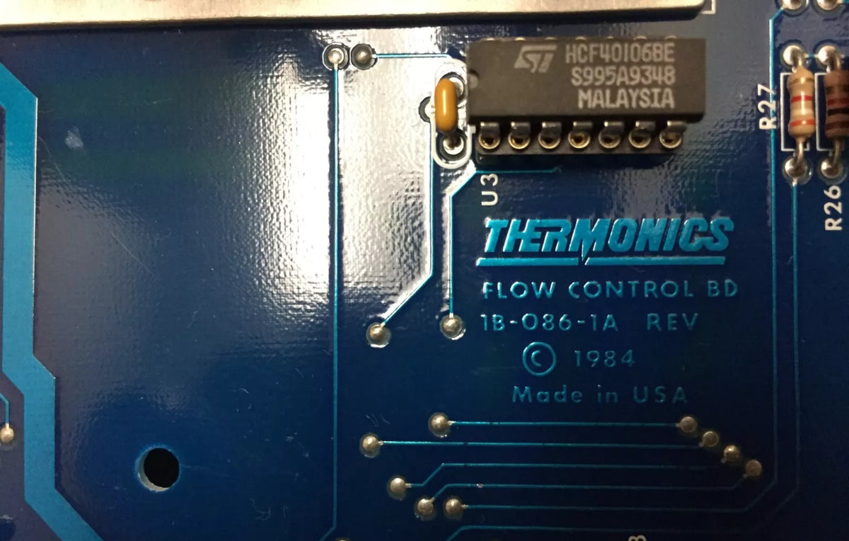 Thermonics 1B-086-1A Flow Control Board
