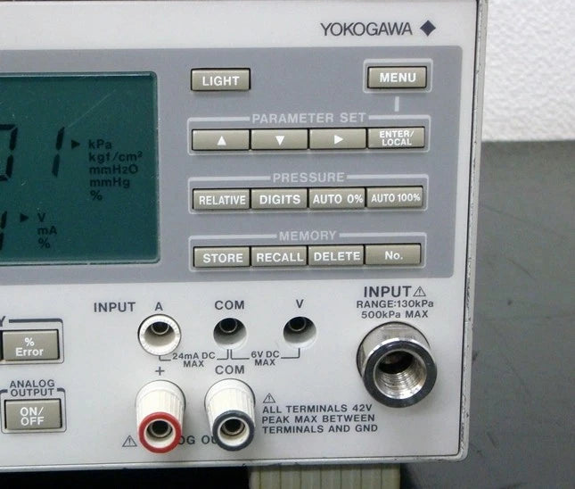 YOKOGAWA 2652-02 (MT120) Manometer