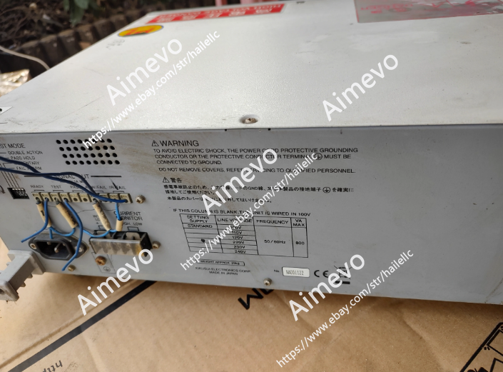 AC Withstanding Voltage and Insulation Resistance Tester