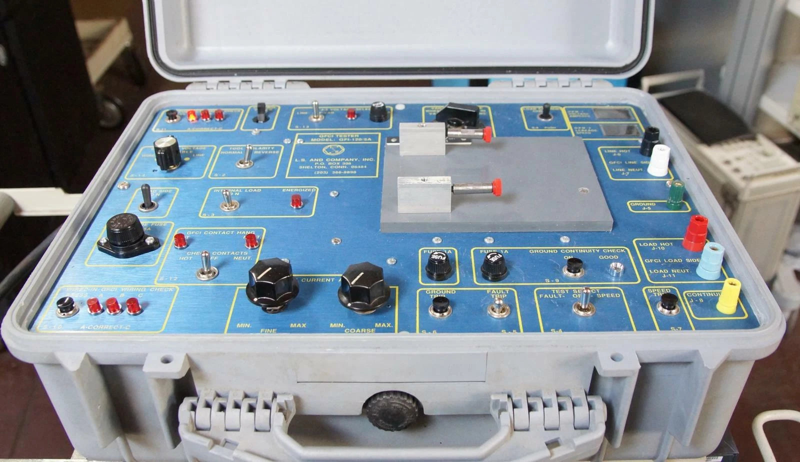 L.S. and Company Inc. GFCI TESTER Model GFI-120/5A