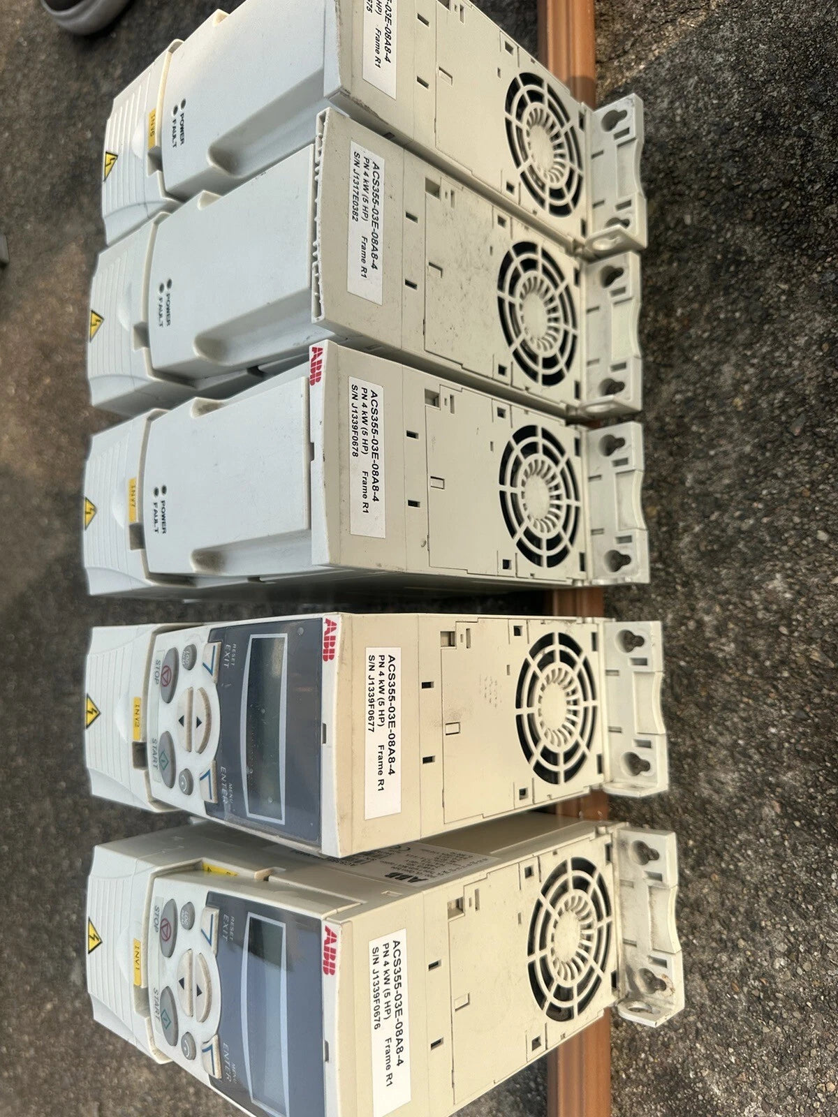 ABB ACS355-03E-08A8-4 Variable Frequency Drive 1HP 3-Phase 480V