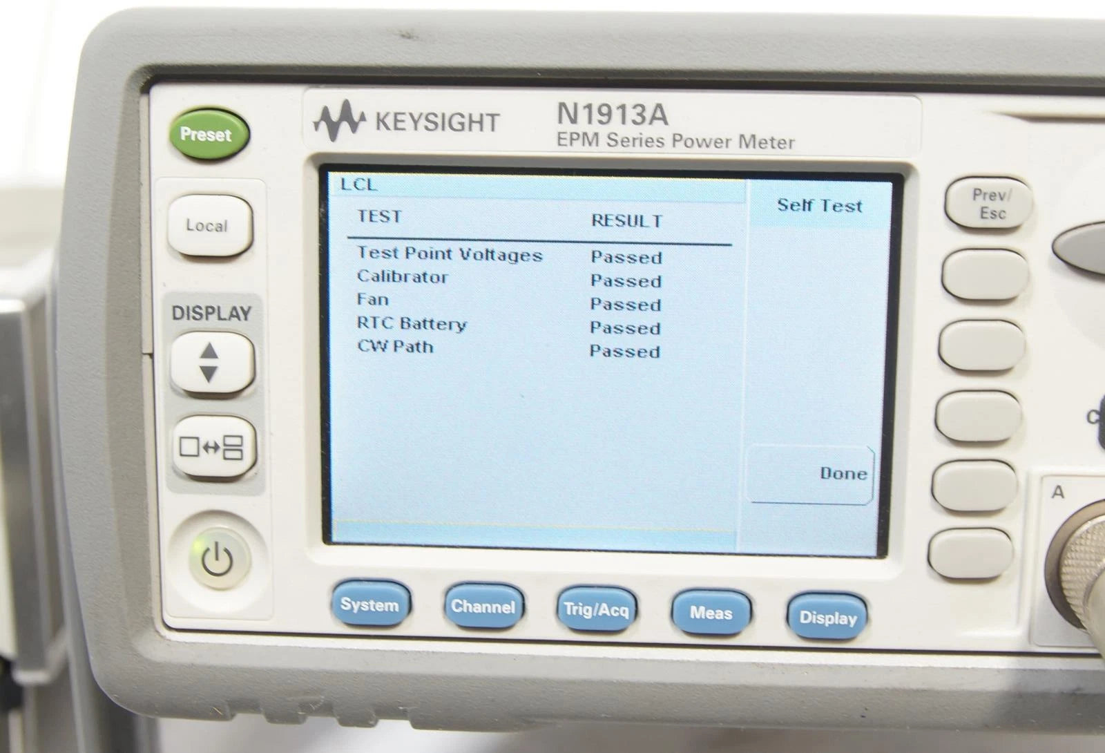 Agilent / Keysight N1913A EPM Series Single Channel Power Meter