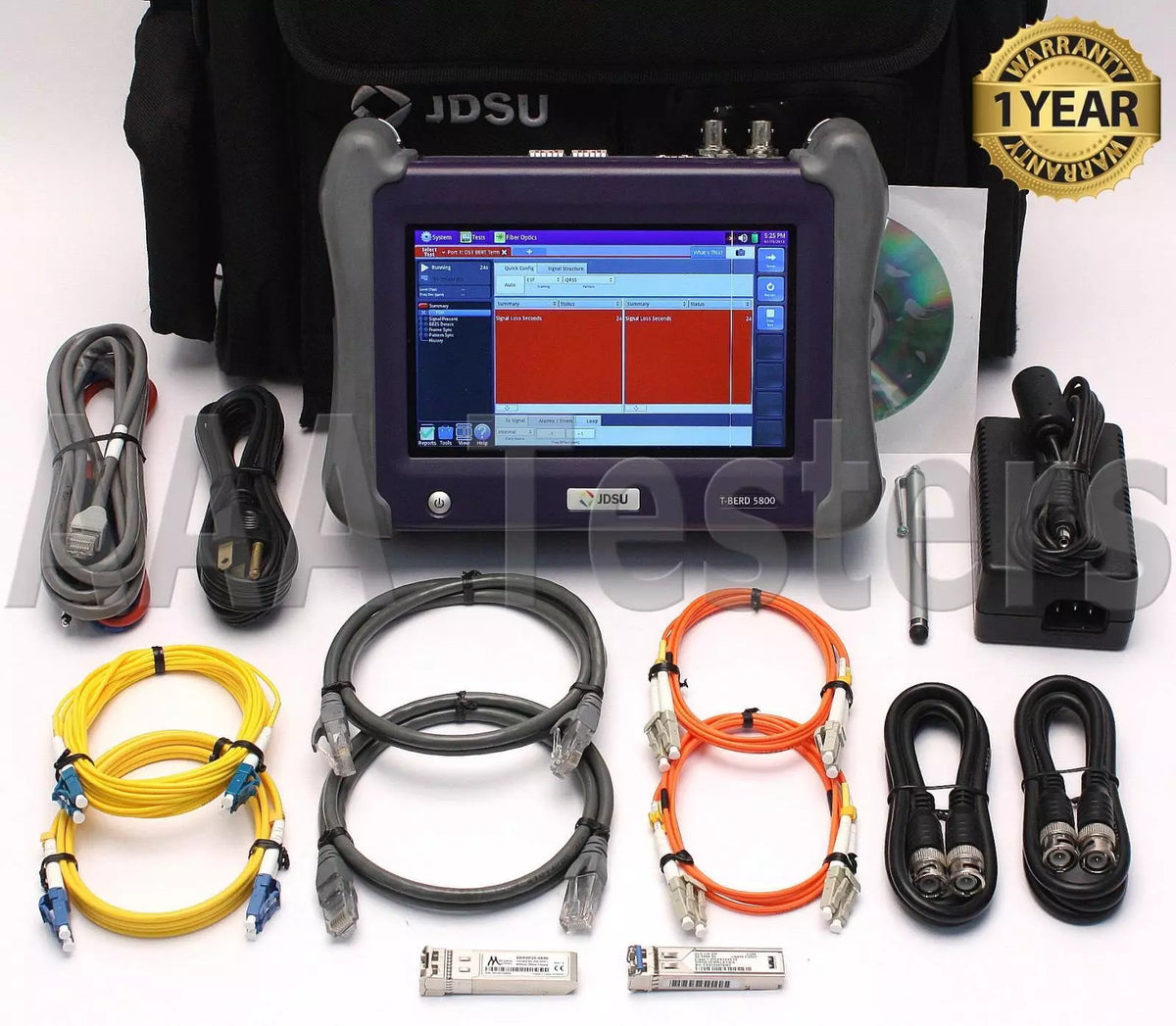 JDSU Viavi T-BERD 5800 v2 10G LAN WAN 5822P Gigabit Ethernet Network Tester MTS - XG eqpt
