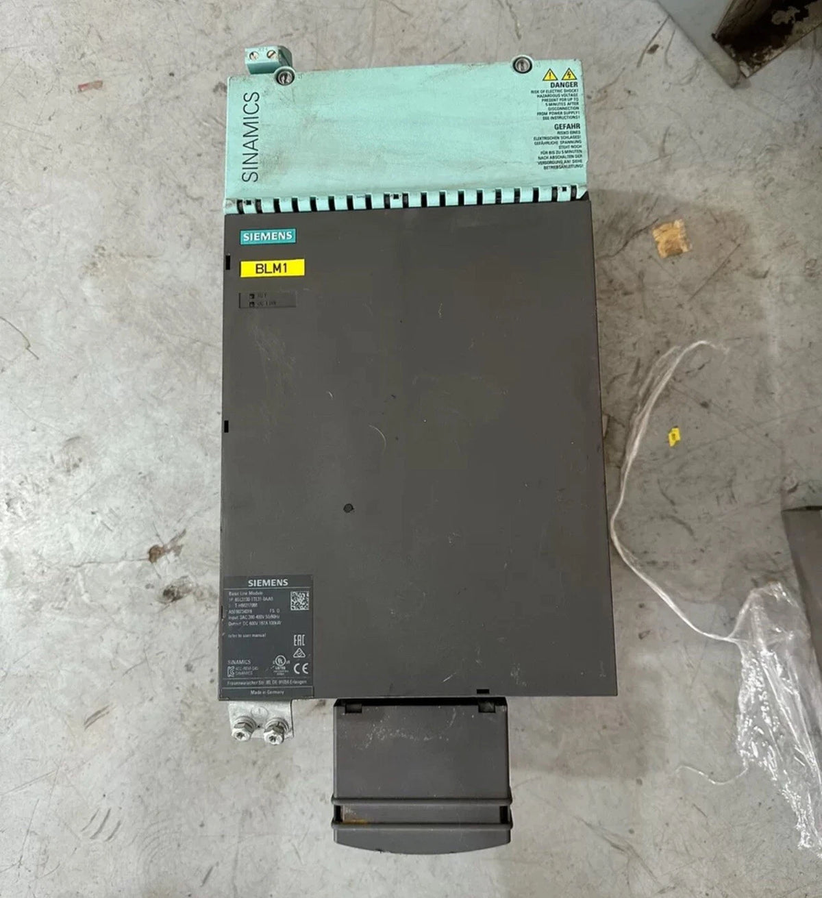 Siemens 6SL3130-1TE31-0AA0: Power Module for Efficient Industrial Applications