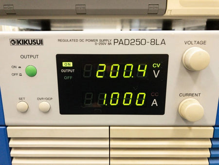 KIKUSUI PAD250-8LA DC 250V 8A 2KW Power Supply