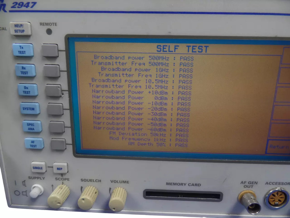 IFR 2947 Communications Service Monitor - Advanced Radio Testing Tool