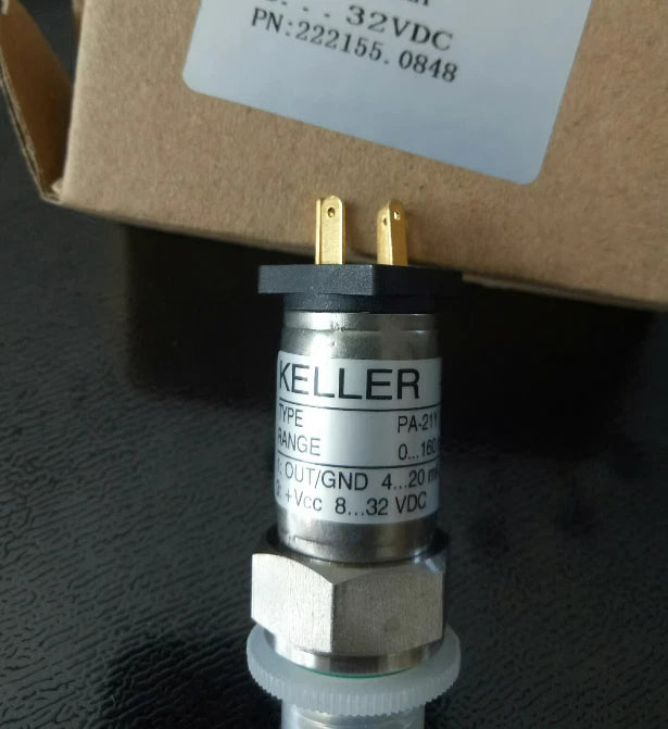 1PC Keller PA-21Y /0-200bar/8168 4.33 /8-32V /4-20mA