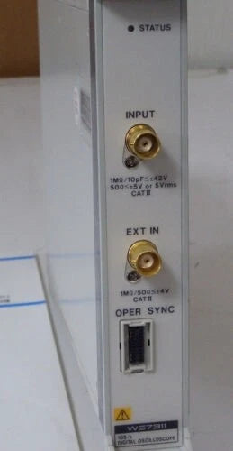 YOKOGAWA WE7111 DC-80MHz Digital Oscilloscope Module