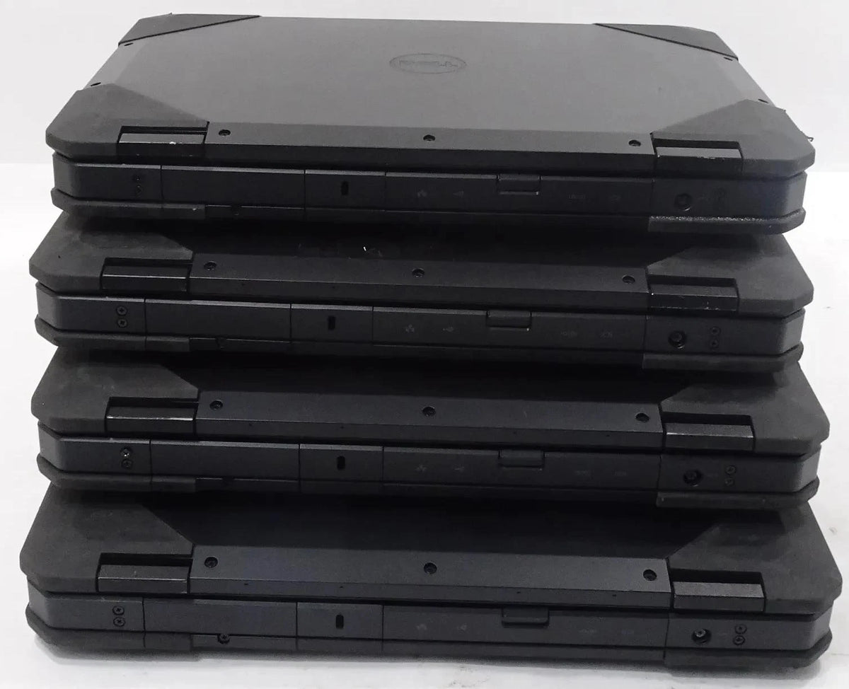 Lot 4 Dell Latitude Rugged 5414 Core i7-6600U 2.6GHz 16GB DVD-RW No HDD