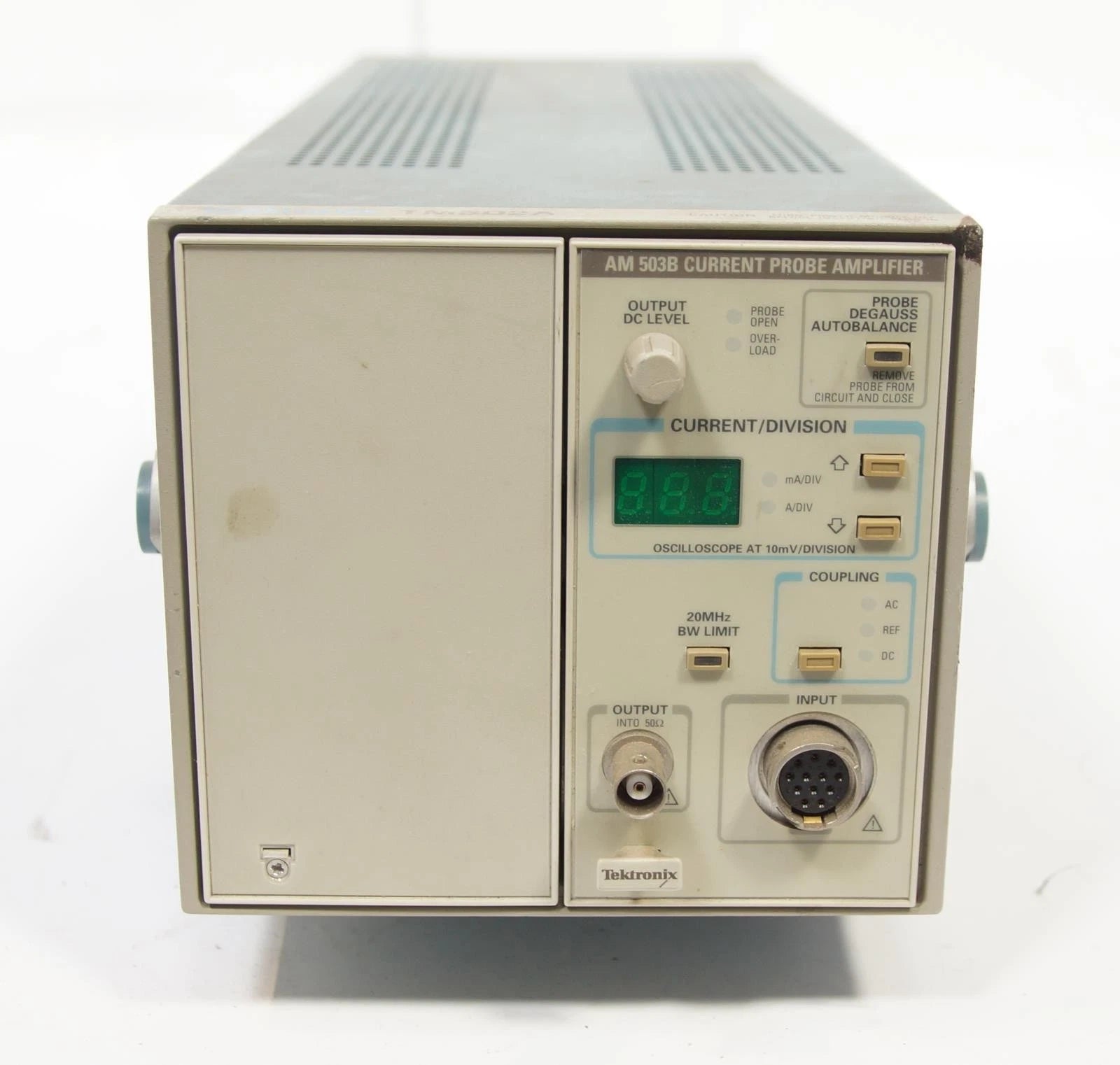 Tektronix AM503S Power Module Mainframe with AM 503B Current Probe Amplifier