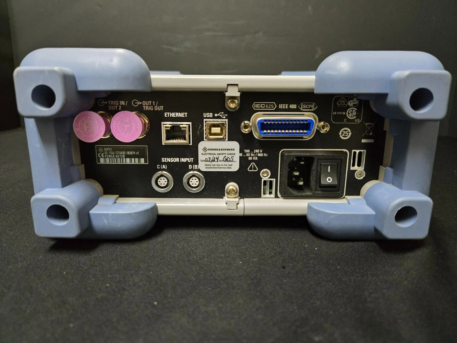 R&S NRP2 Power Meter with 4 Ports Input (A, B, C, D), Opt B2, B5 (2019)