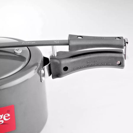 Prestige Nakshatra Plus Aluminium Inner Lid Pressure Cooker 5 Litres Black