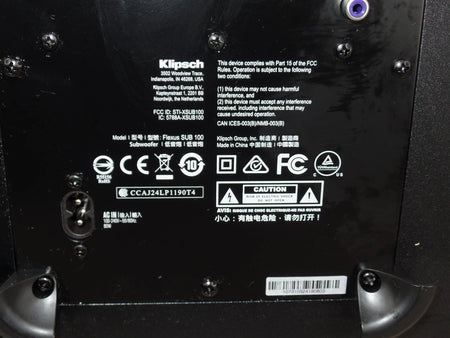 Klipsch Flexus Sub100 10" powered subwoofer -Black - Free Shipping.
