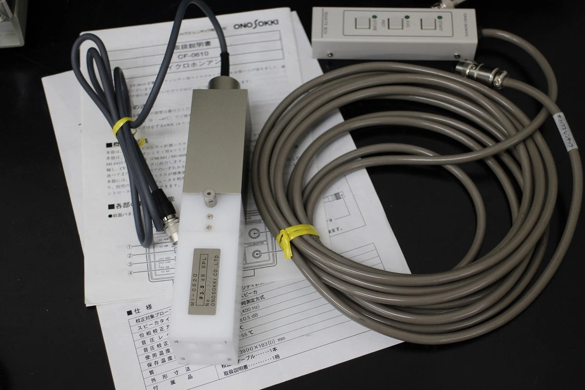 ONO MI6420 Sound intensity 3D measurement system