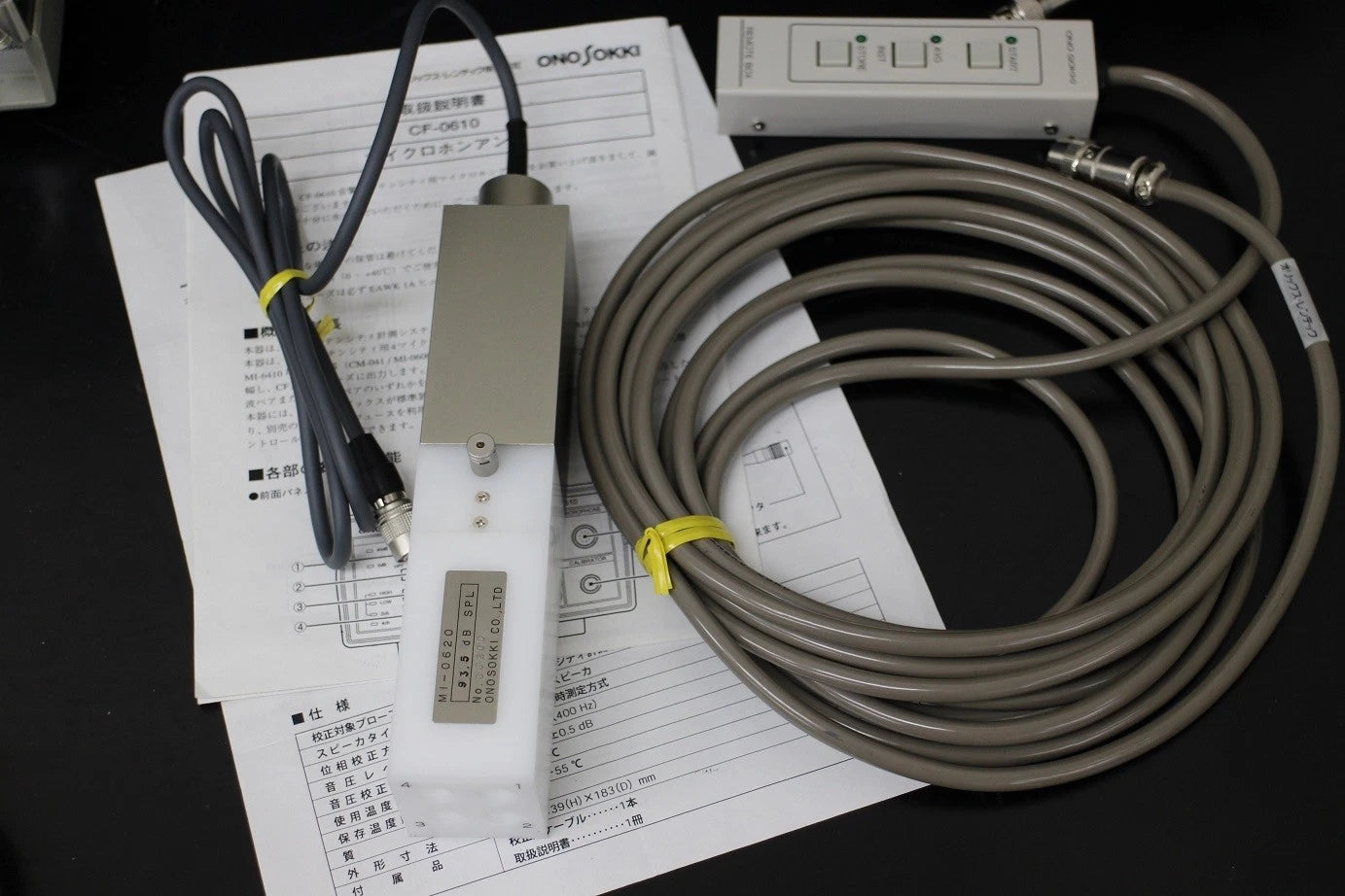 ONO MI6420 Sound intensity 3D measurement system