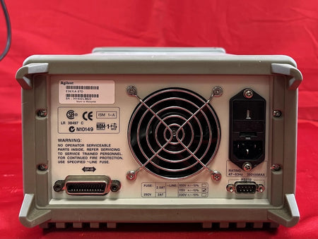 Agilent/Keysight E3631A 80W Triple Output Power Supply, 6V, 5A & ±25V, 17025 CAL