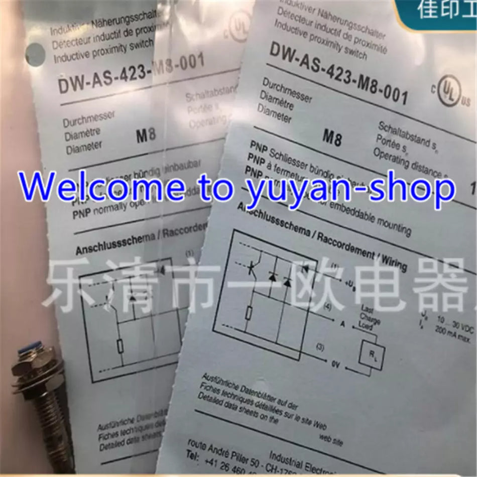 1PCS New FOR Contrinex proximity switch DW-AS-423-M8-001