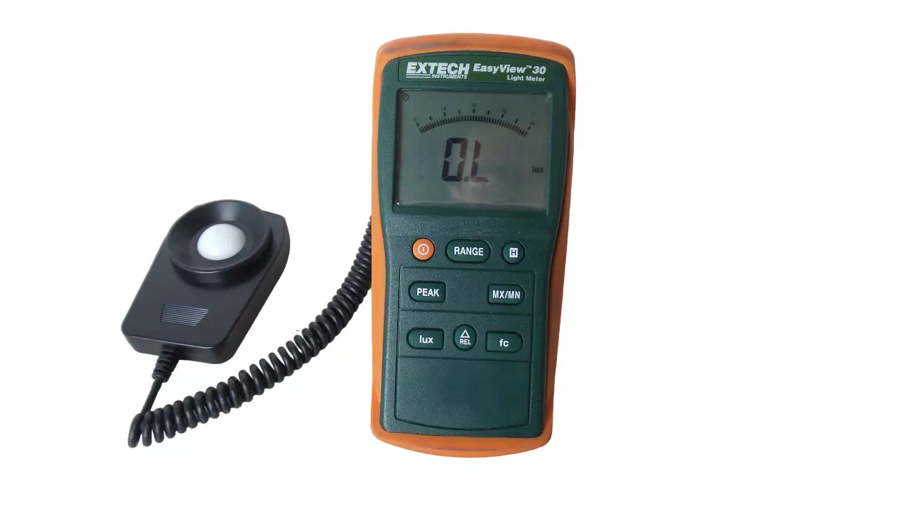 Extech EasyView 30 Wide Light Meter for Accurate Light Measurement