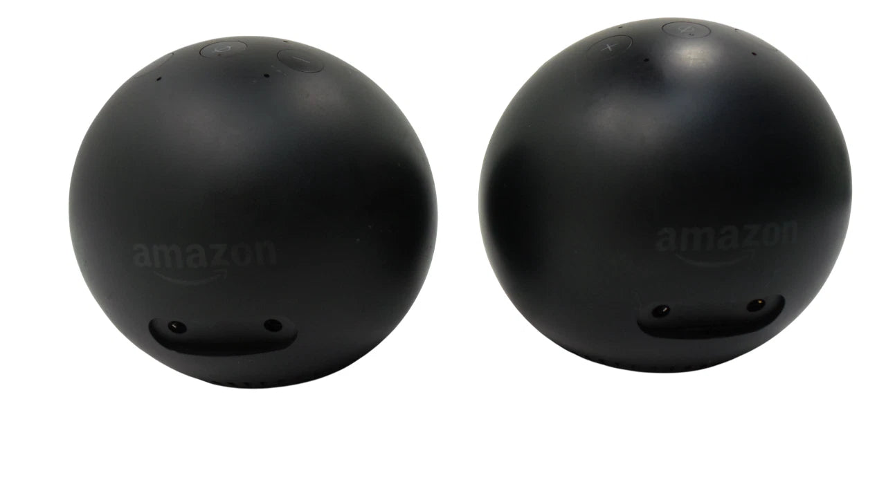 Lot of 2 Amazon Echo Spot VN94DQ Smart Assistant Alexa 2.5" Display