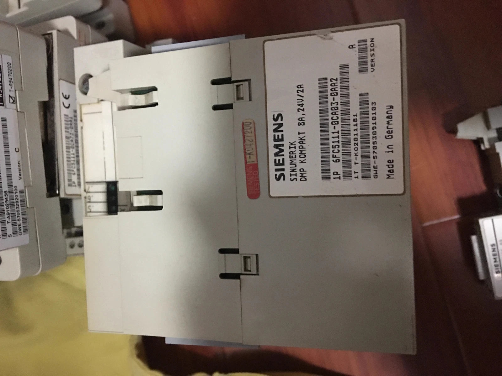 Siemens 6FC5111-0CA03-0AA2 & 6FC5111-0CA03-0AA1 CNC Control Panels