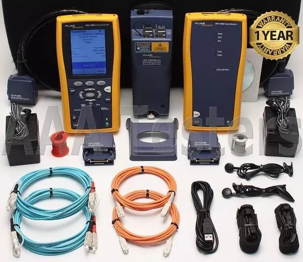Fluke DTX-1800 w/ DTX-QUAD-OTDR 850/1300/1310/150 Fiber OTDR DTX-OTDR