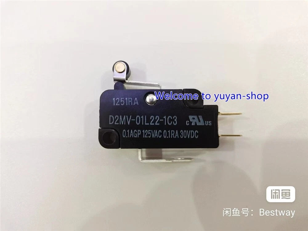 10PCS New OMRON D2MV-01L22-1C3 Micro Switch #T1597A YS