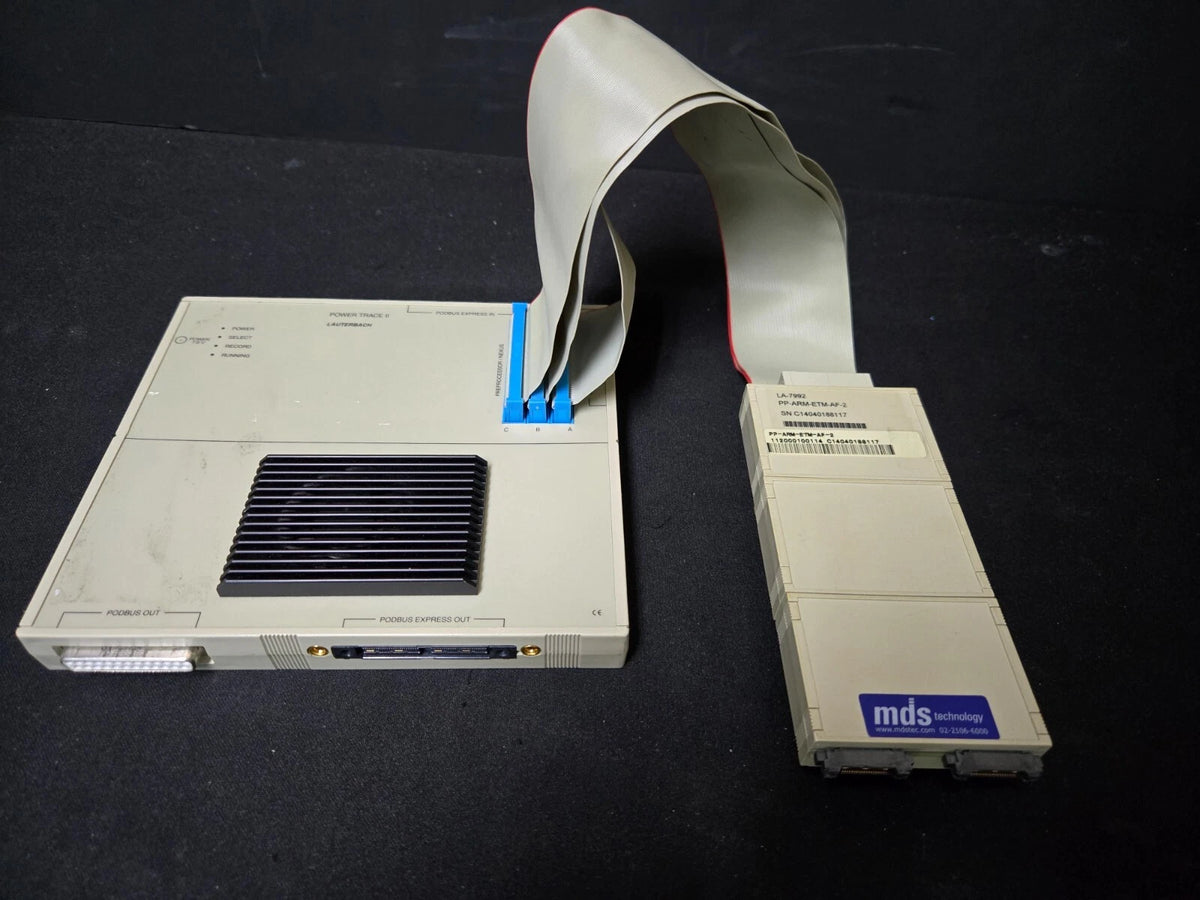 LAUTERBACH/MDS Power-Trace-II with LA-7992 PP-ARM-ETM-AF-2 Untested (8117)