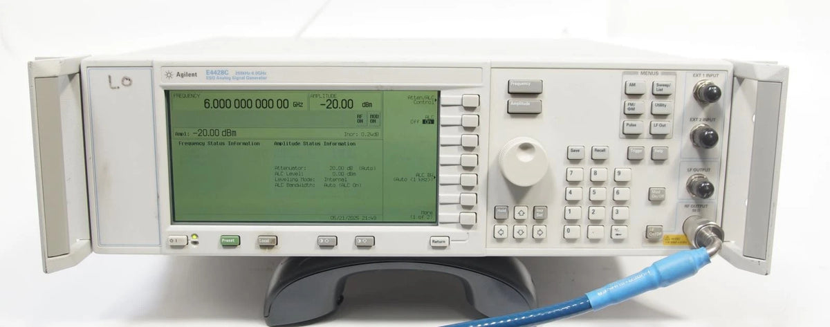 Agilent E4428C 250 kHz - 6.0GHz ESG Analog Signal Generator OPT UNB 506