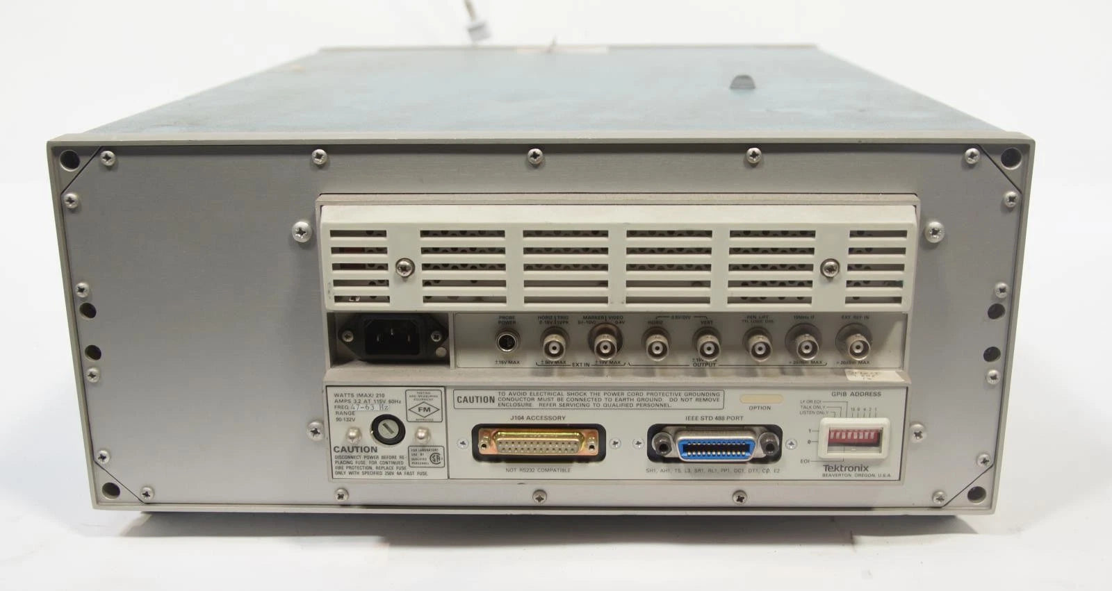 Tektronix 2755 AP Programable Spectrum Analyzer 10 kHz to 21 GHz