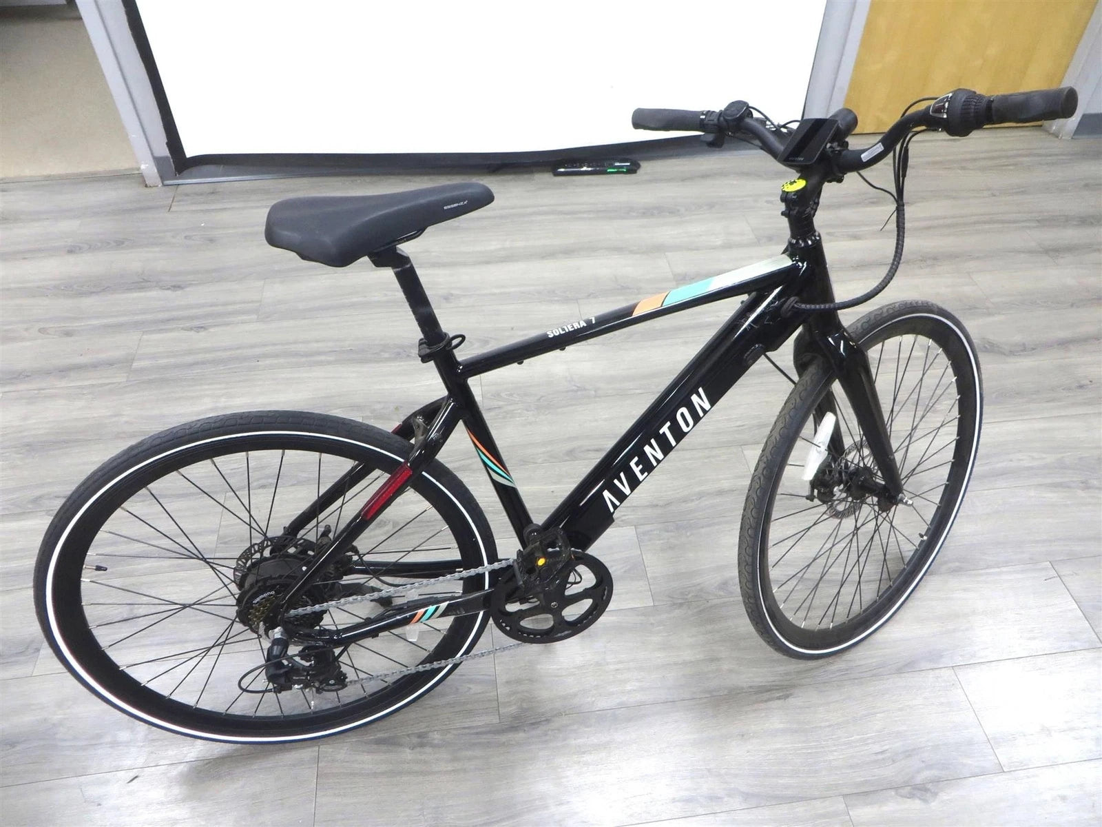Aventon Soltera 7 Black Cruiser Electric E-Bike