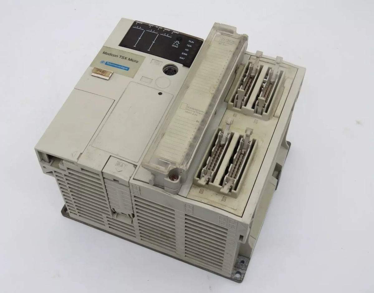 SCHNEIDER ELECTRIC TELEMECANIQUE TSX3710101 PLC Rack 124VAC Modicon TSX MICRO