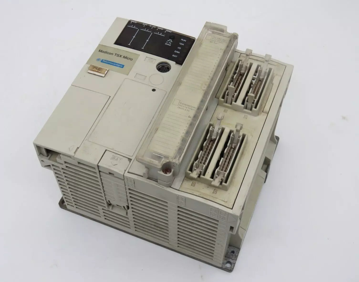 SCHNEIDER ELECTRIC TELEMECANIQUE TSX3710101 PLC Rack 124VAC Modicon TSX MICRO