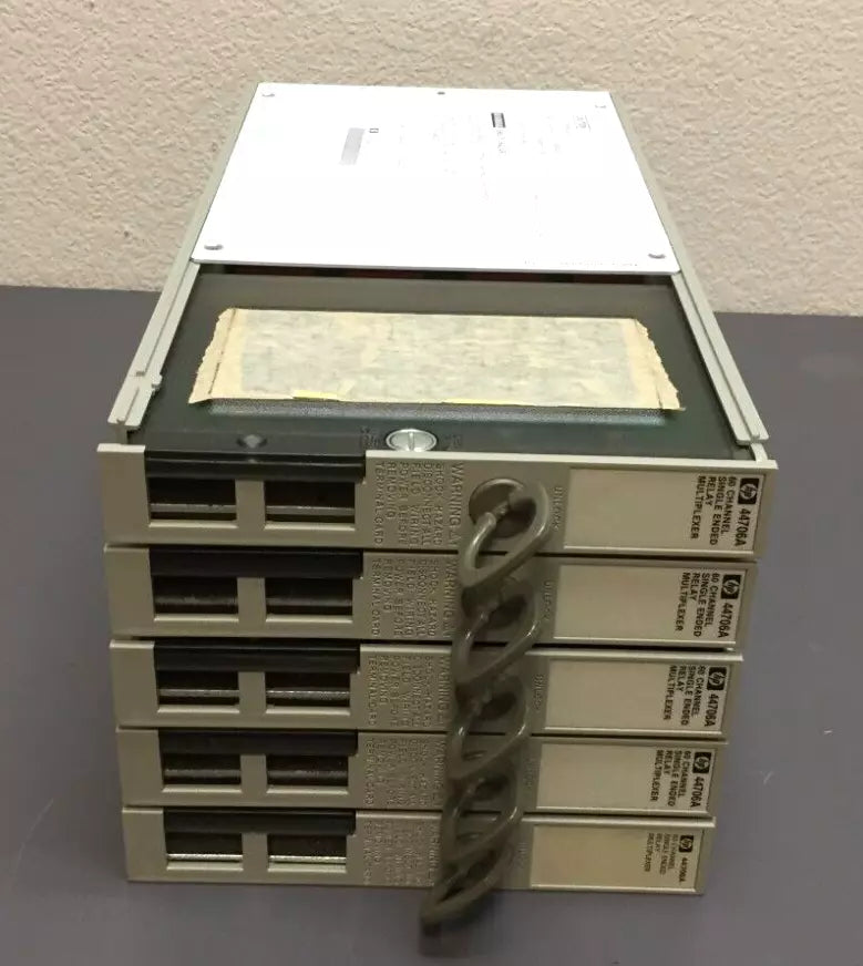 HP/Agilent 44706A 60-Channel Single Ended Relay Multiplexer Module