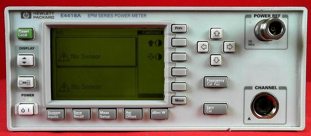 HP Agilent Keysight E4418A Single Channel Programmable Power Meter