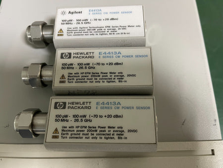 HP Agilent E4413A E Series CW Power sensor 50MHz to 26.5GHz , -70 to +20 dBm - XG eqpt