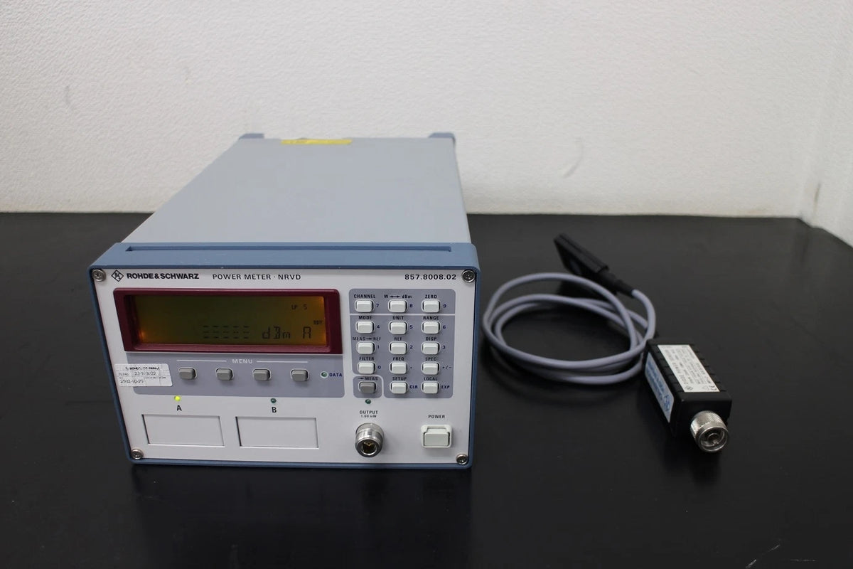 Rohde&Schwarz NRVD + NRV-Z1 10MHz-18GHz Dual Channel Power meter