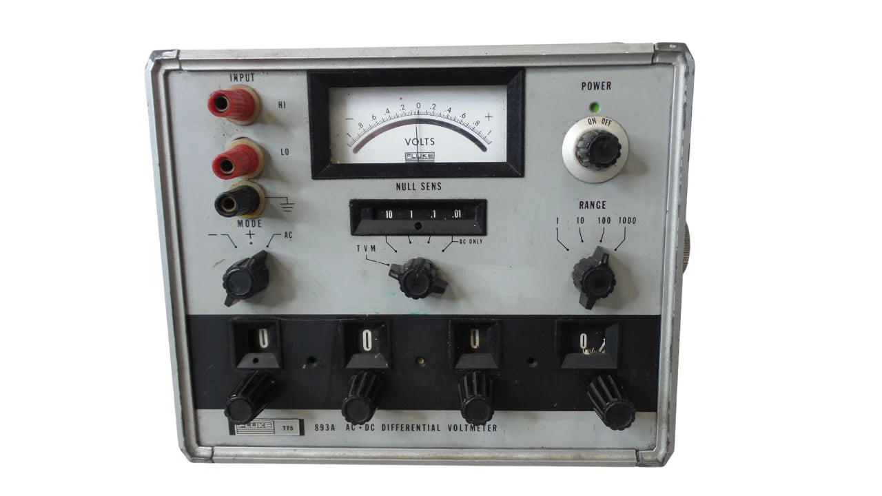 Fluke 893A AC-DC Differential Voltmeter - Free Shipping