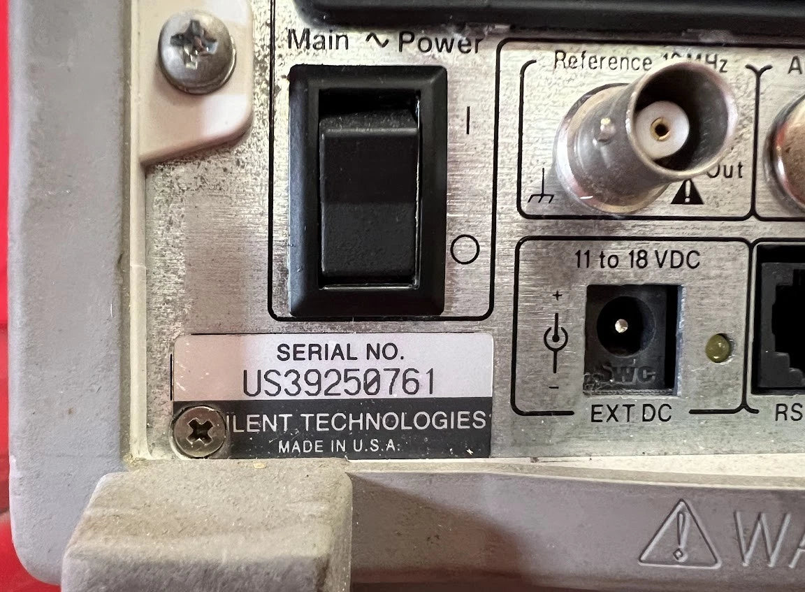 Agilent/Keysight 53150A Opt. 001 Microwave Frequency Counter DC to 20 GHz