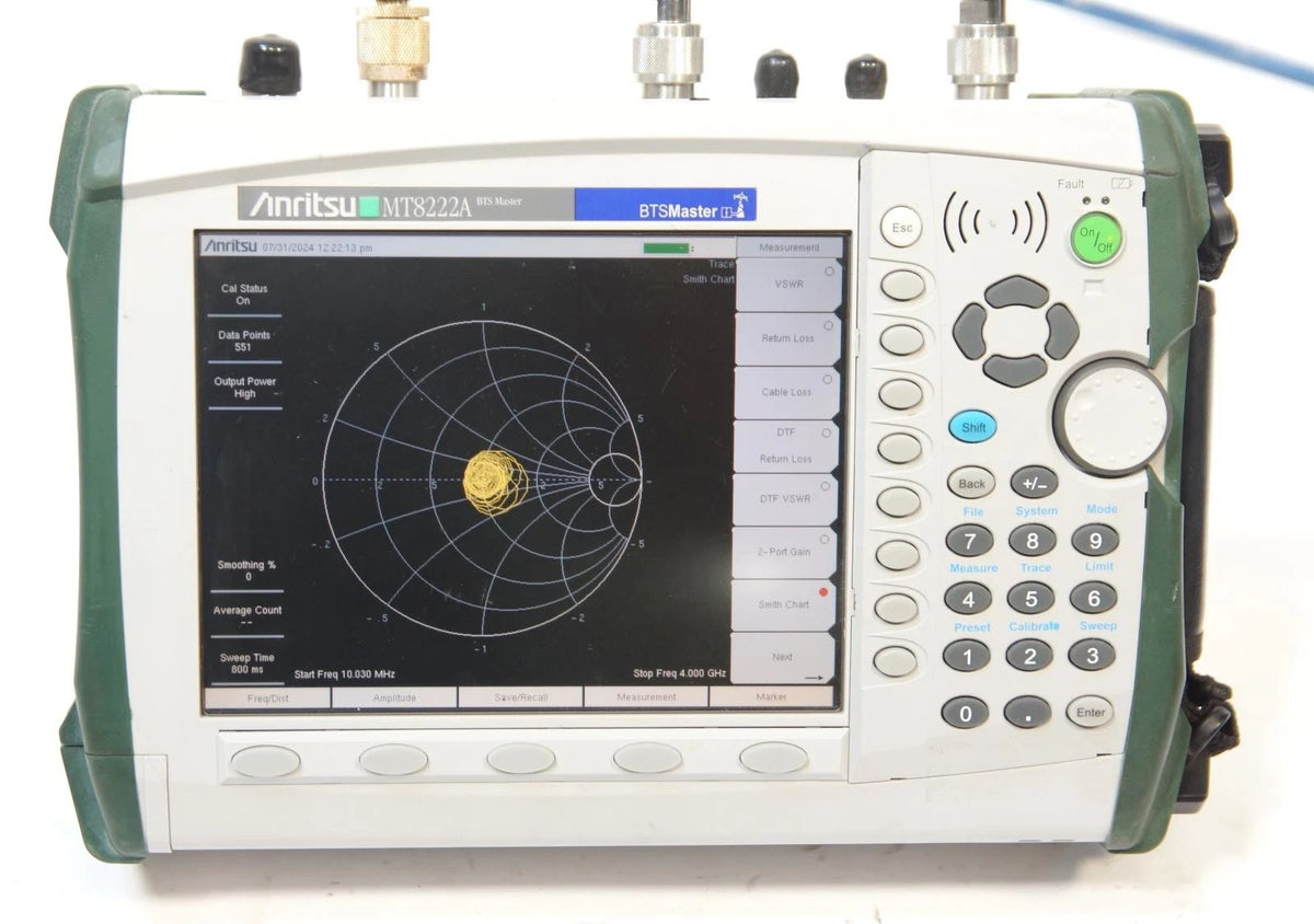 Anritsu MT8222A BTS Master Sweep Tester with Many Options & PSN50 Power Sensor