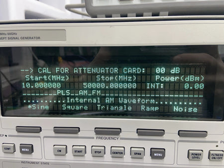 HP Agilent 83650B 10MHz-50GHz Sweep Swept Signal Generator 1, 2, 8! Cal’d!