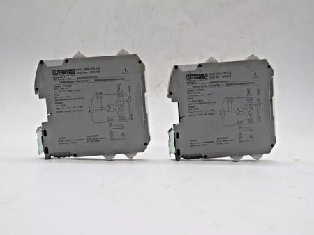 Phoenix Contact MACX MCR-RTD-I-C Potentiometer Input 1050222 24V DC Supply