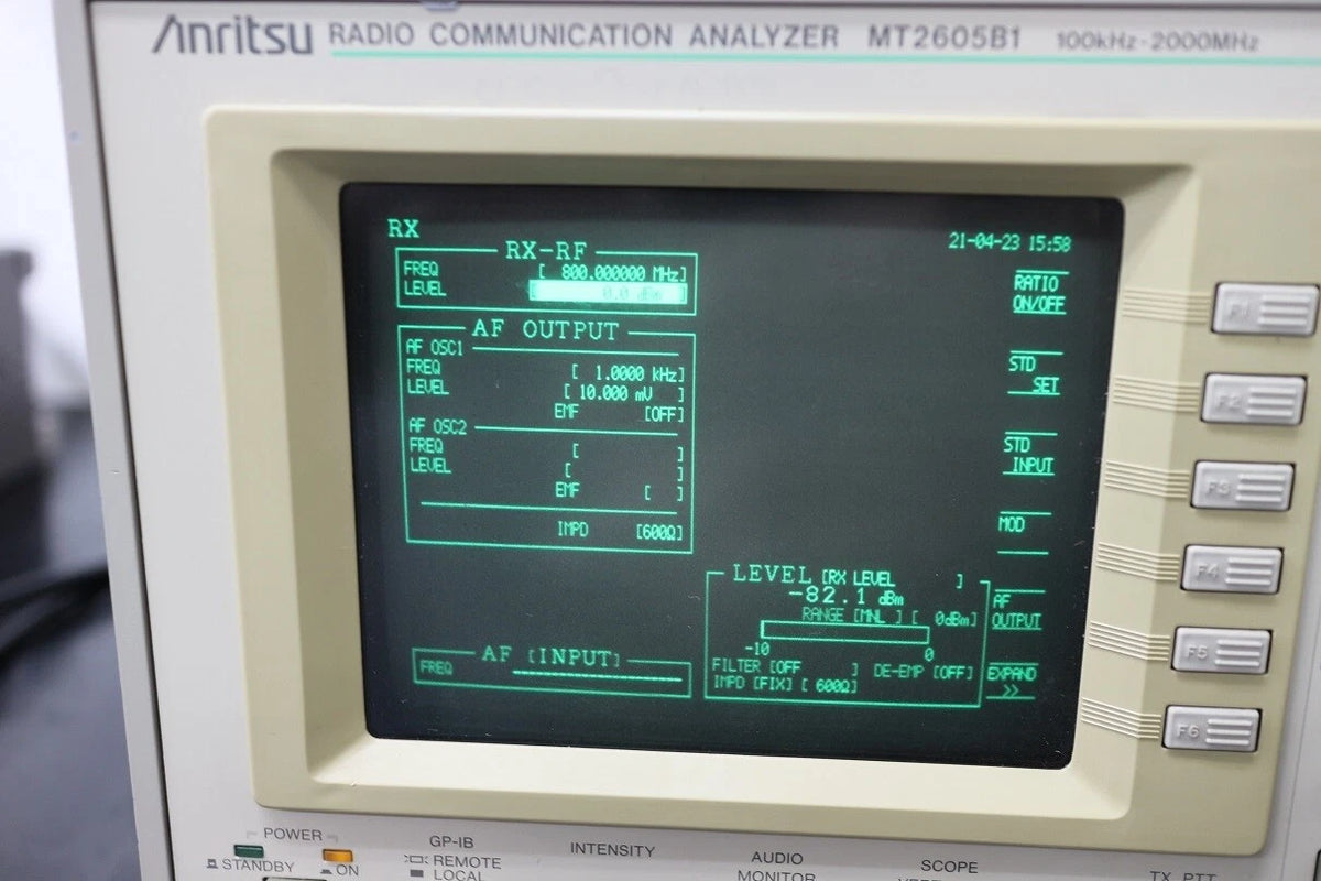 ANRITSU MT2605B1 /05 Radio Communication Analyzer