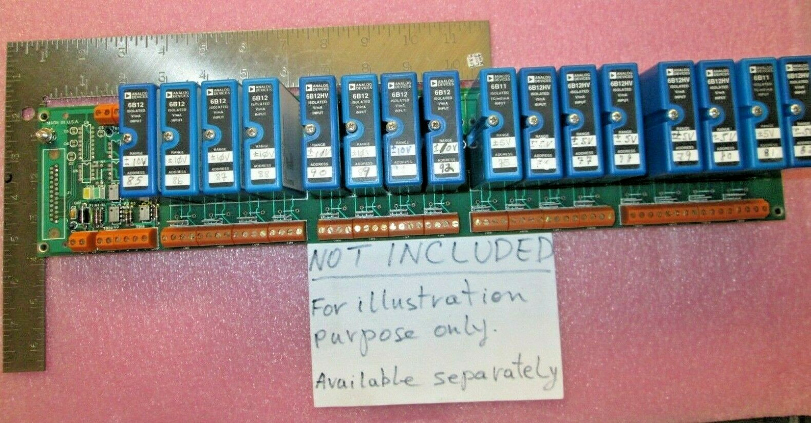 Isolated High Voltage A/D DAQ Module